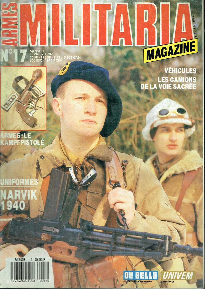 ARMES MILITARIA MAGAZINE NO. 17 (FRENCH TEXT)