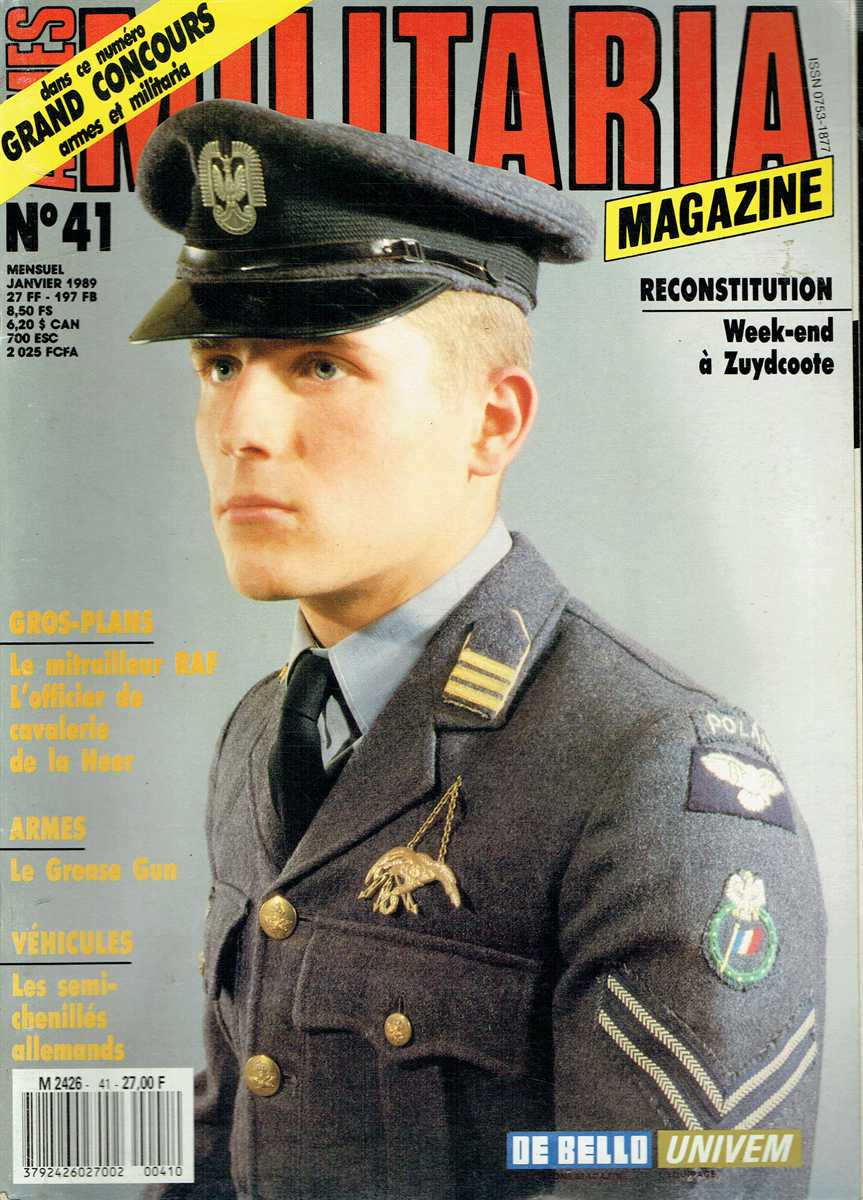 ARMES MILITARIA MAGAZINE NO. 41 (FRENCH TEXT)