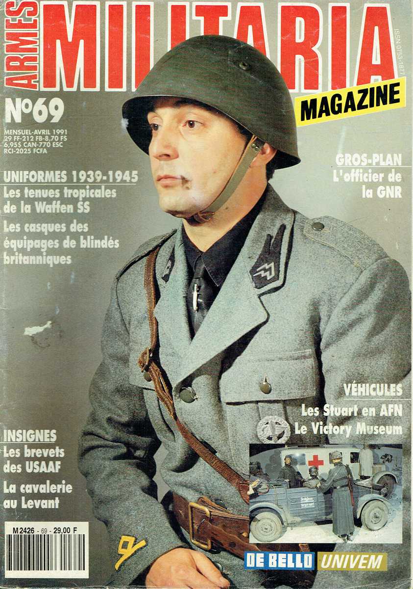 ARMES MILITARIA MAGAZINE NO. 69 (FRENCH TEXT)