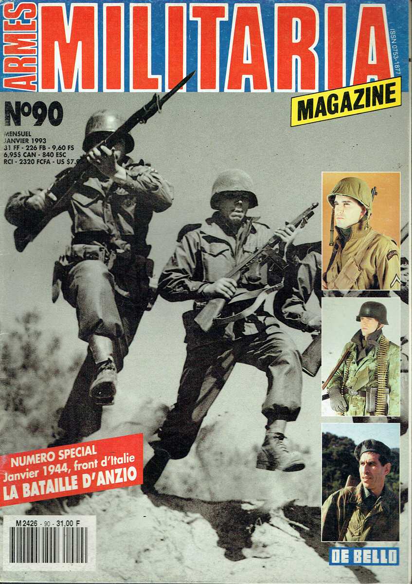 ARMES MILITARIA MAGAZINE NO. 90 (FRENCH TEXT)