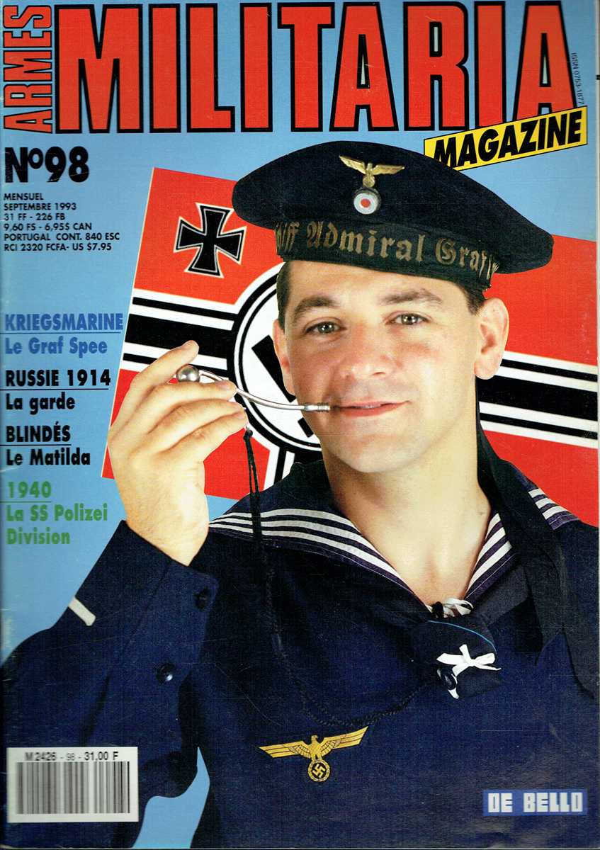 ARMES MILITARIA MAGAZINE NO. 98 (FRENCH TEXT)