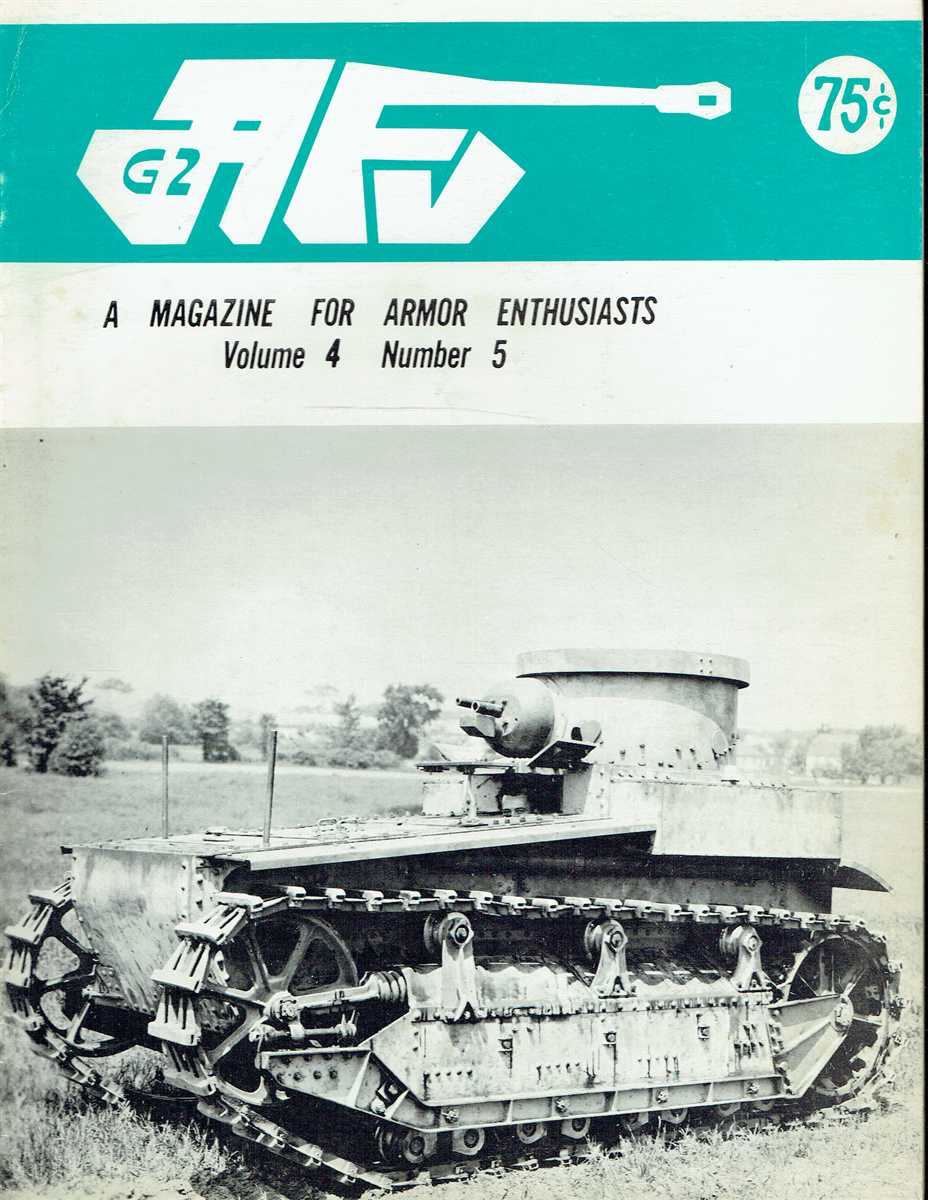 AFV-G2 VOLUME 4 NUMBER 5 1973