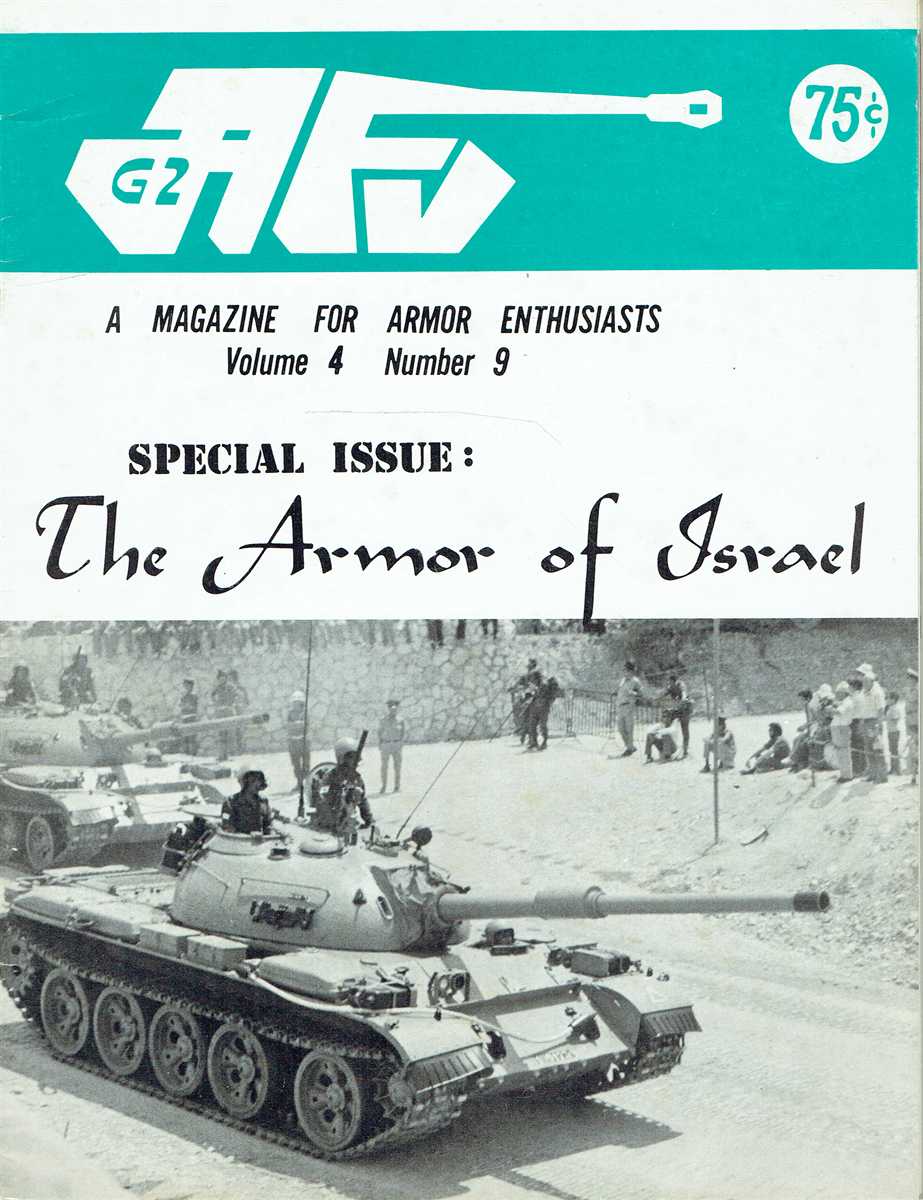 AFV-G2 VOLUME 4 NUMBER 9 1974