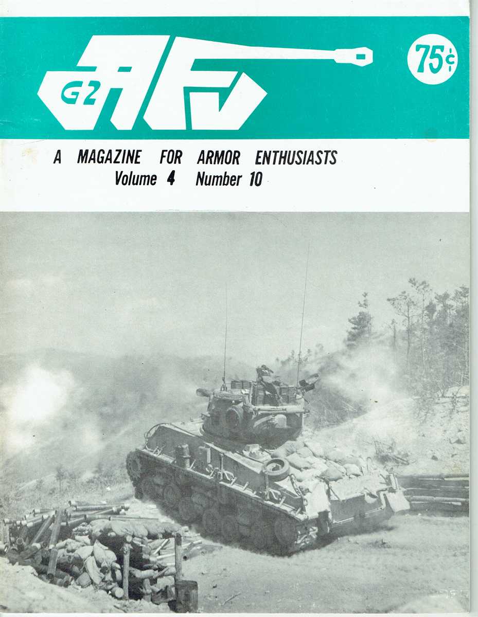 AFV-G2 VOLUME 4 NUMBER 10 1974
