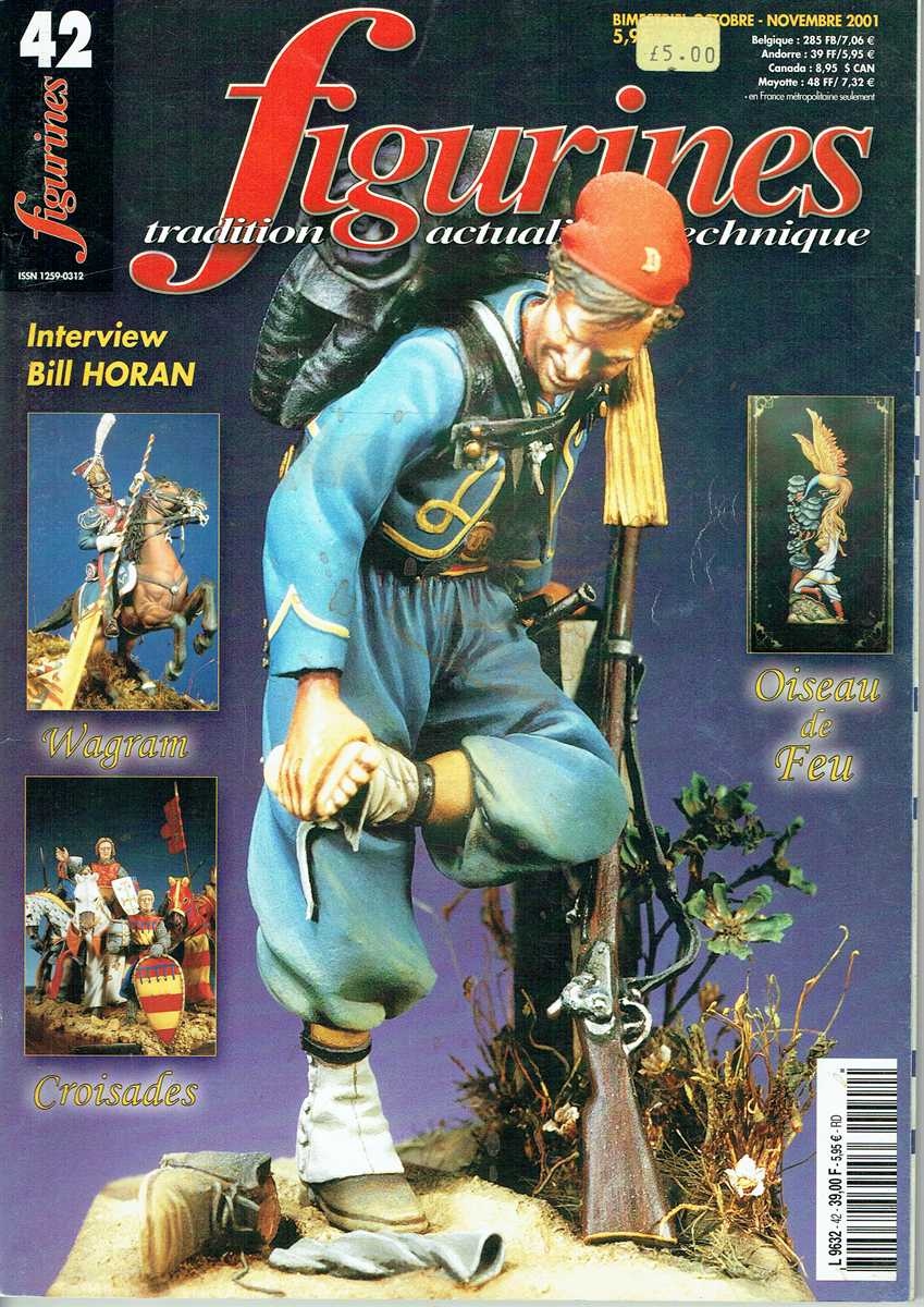 FIGURINES NO.42 : OCTOBRE - NOVEMBRE 2001 (FRENCH TEXT)