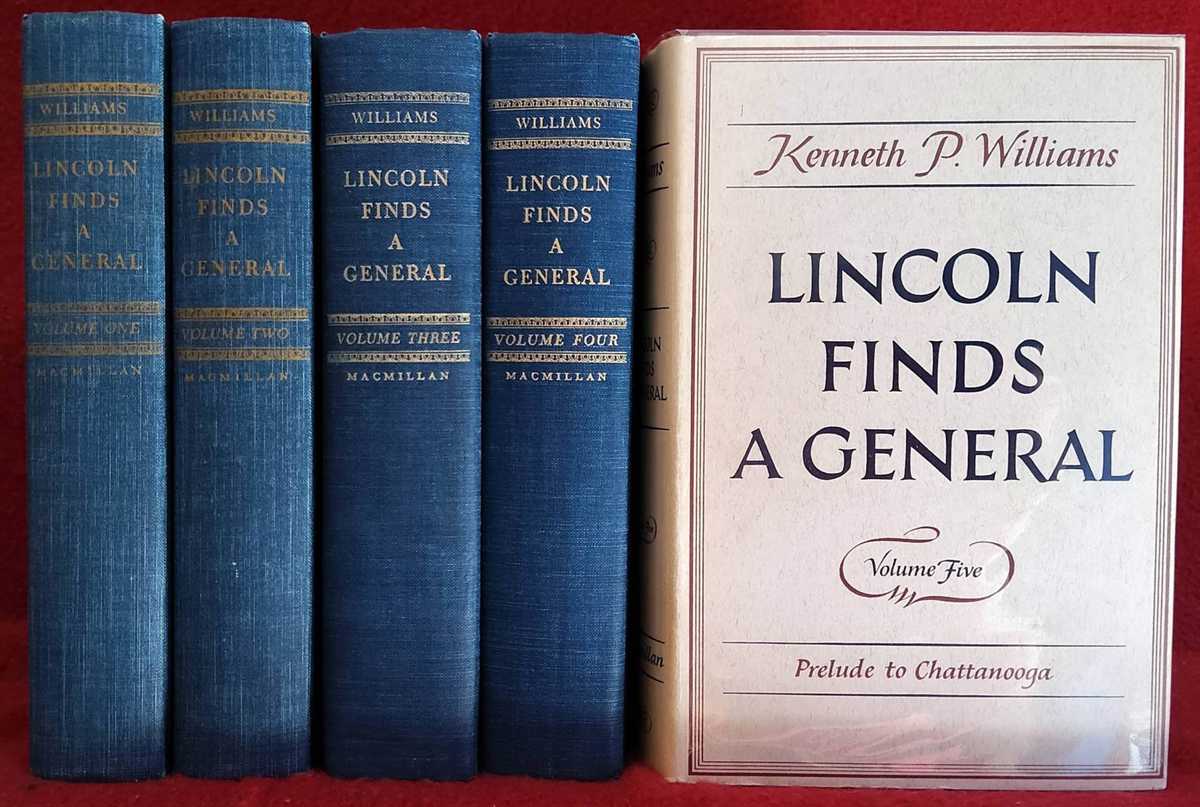 LINCOLN FINDS A GENERAL : A MILITARY STUDY OF THE CIVIL WAR (FIVE VOLUME SET)