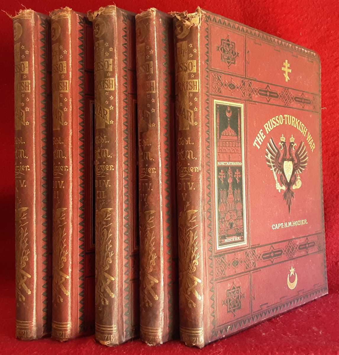 THE RUSSO-TURKISH WAR : INCLUDING AN ACCOUNT OF THE RISE AND DECLINE OF THE OTTOMAN POWER, AND THE HISTORY OF THE EASTERN QUESTION (FIVE VOLUME SET)
