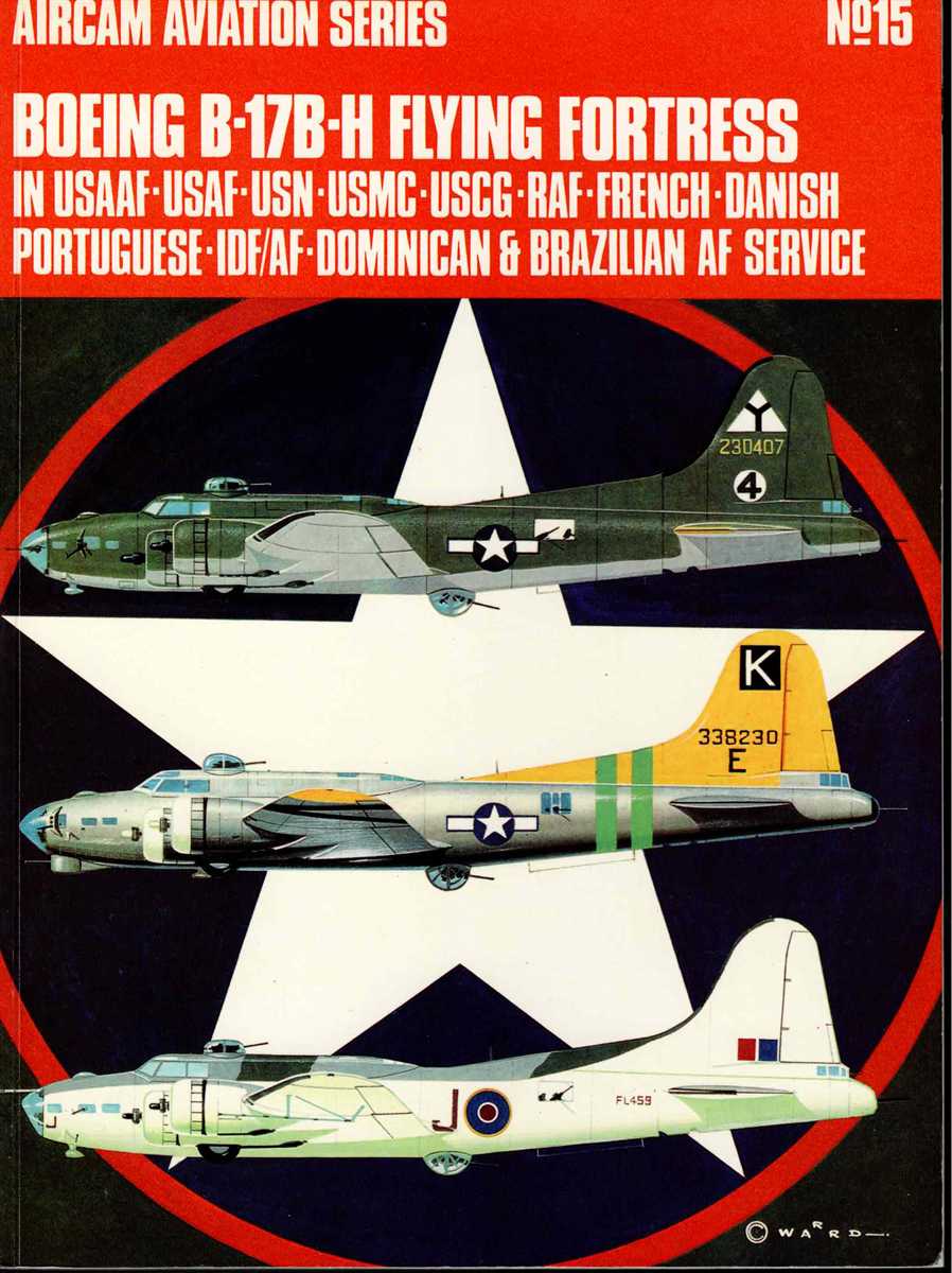 AIRCAM AVIATION SERIES NO.15 : BOEING B-17B-H FLYING FORTRESS