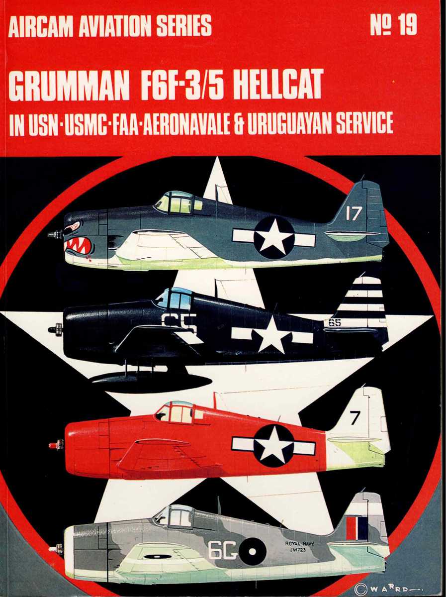 Image for AIRCAM AVIATION SERIES NO.19: GRUMMAN F6F-3/5 HELLCAT AIRCAM AVIATION SERIES NO.19: GRUMMAN F6F-3/5 HELLCAT