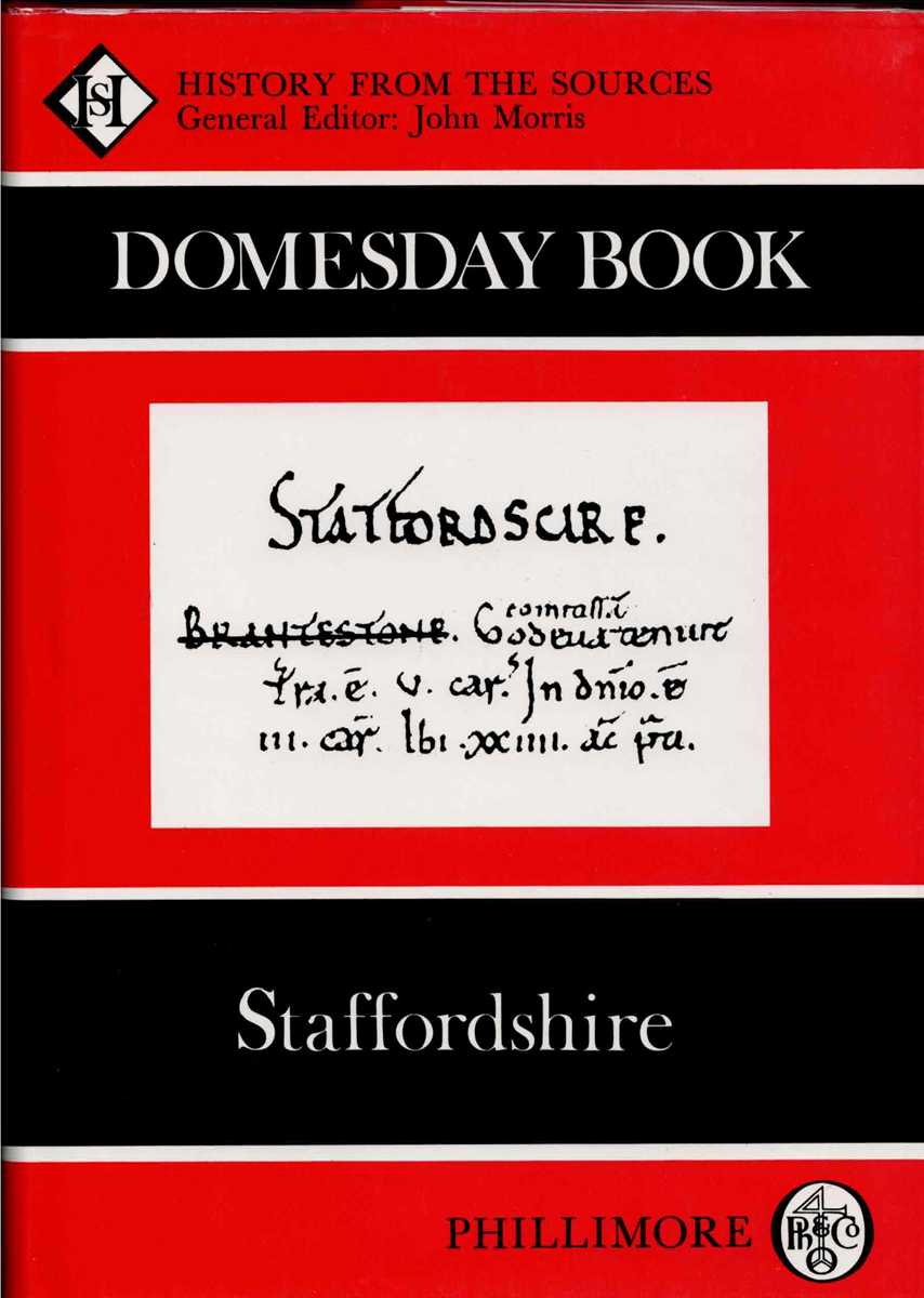 DOMESDAY BOOK 24: STAFFORDSHIRE