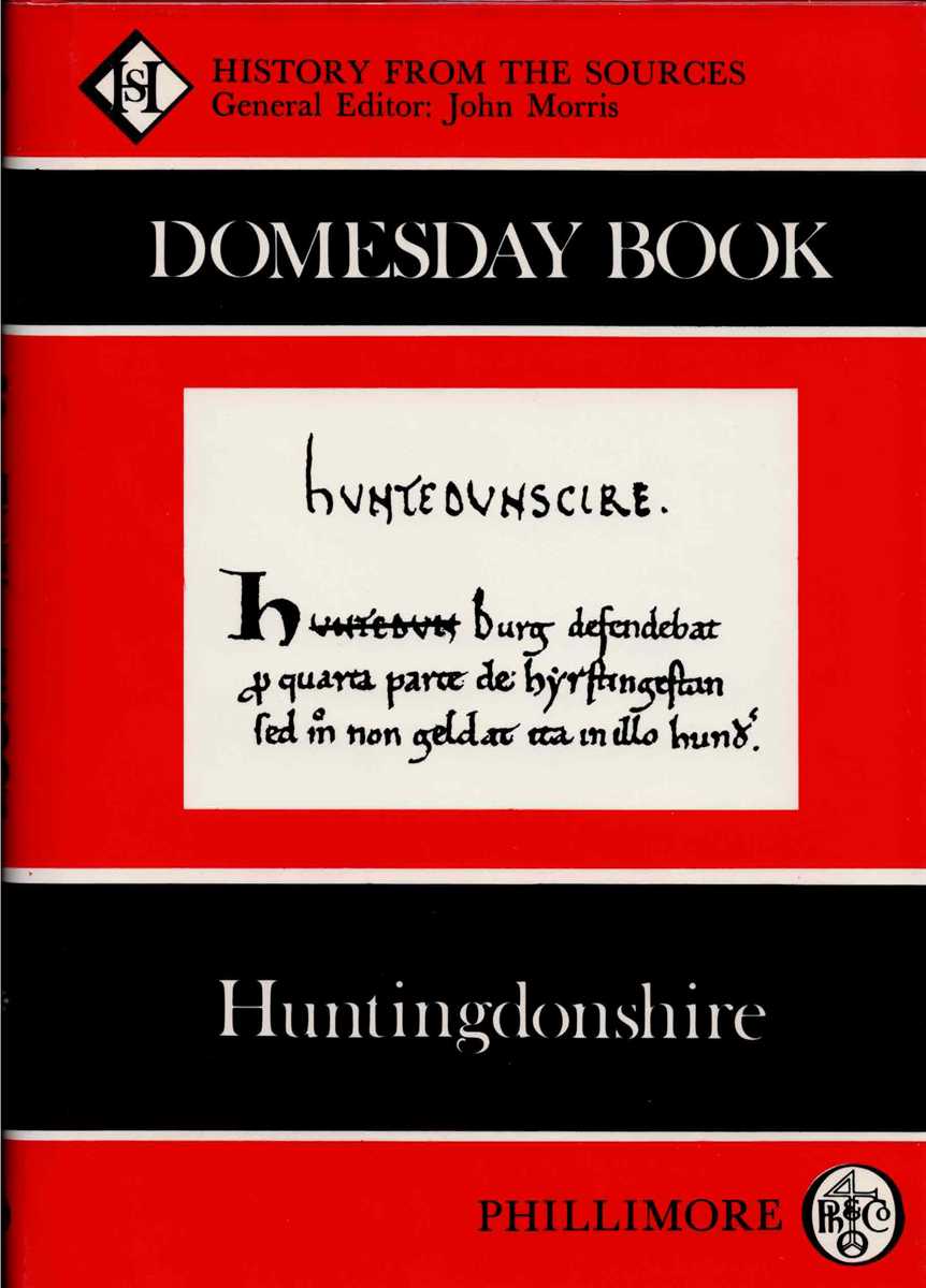 DOMESDAY BOOK 19: HUNTINGDONSHIRE