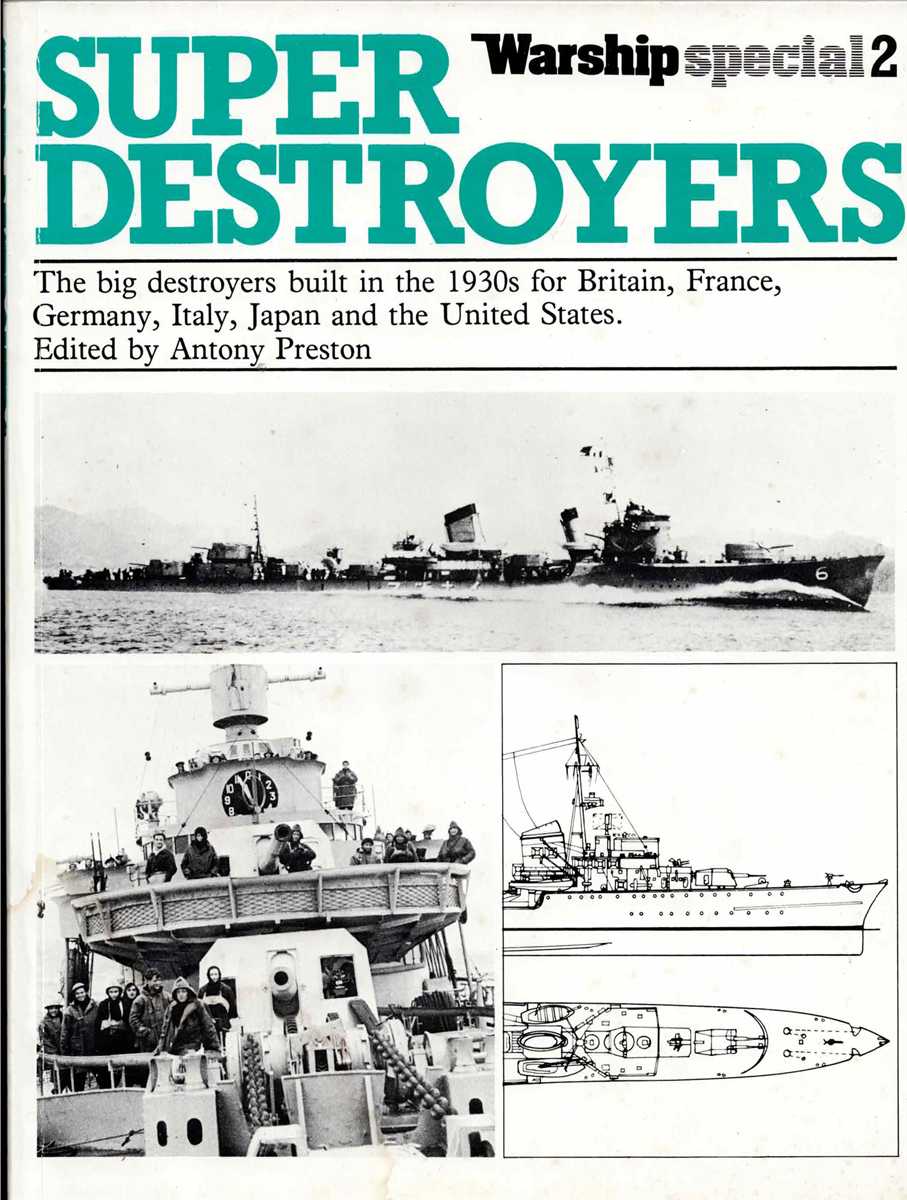 WARSHIP SPECIAL 2 : SUPER DESTROYERS