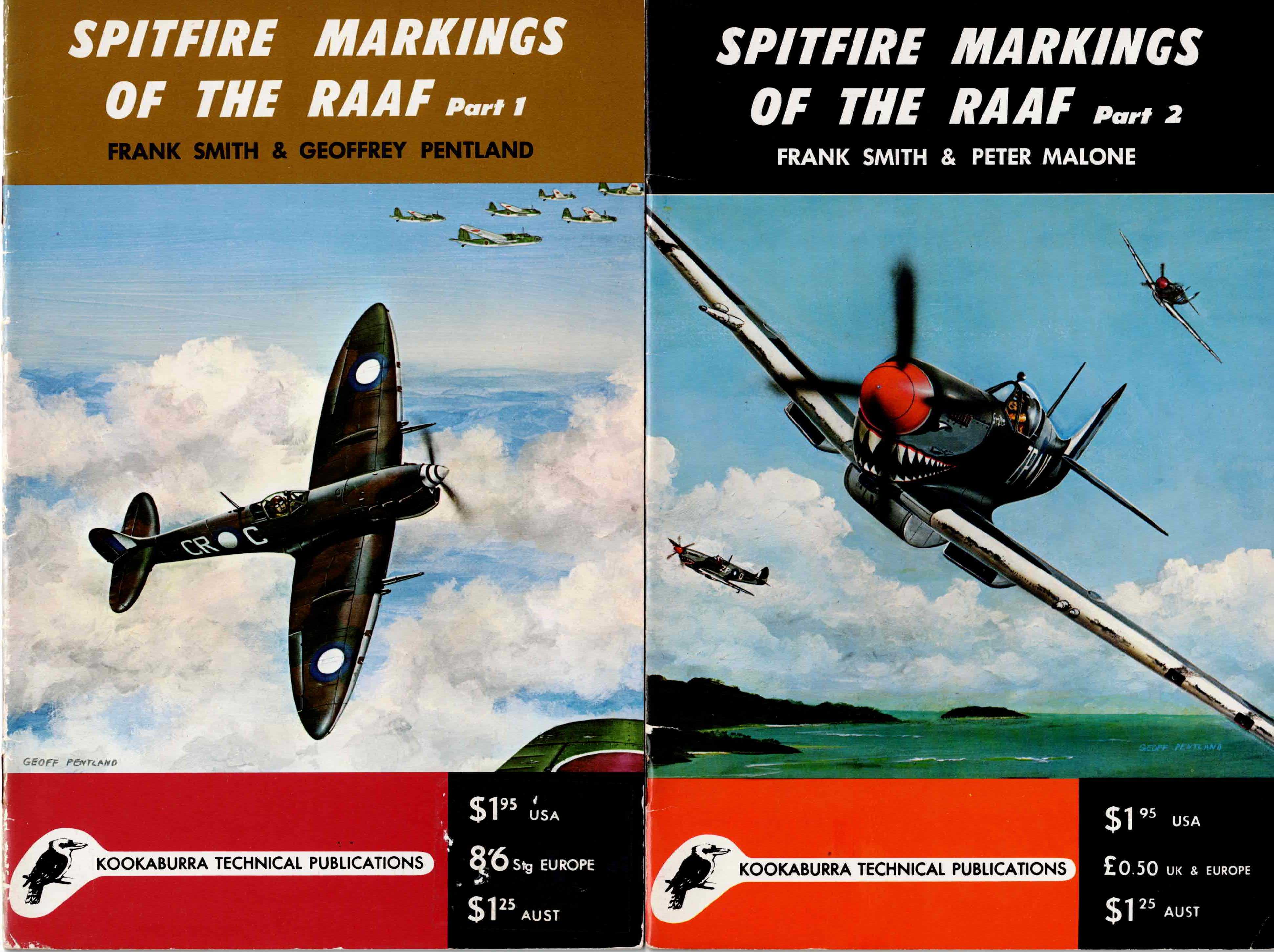 SPITFIRE MARKINGS OF THE RAAF : PART 1 + PART 2 (TWO VOLUME SET)