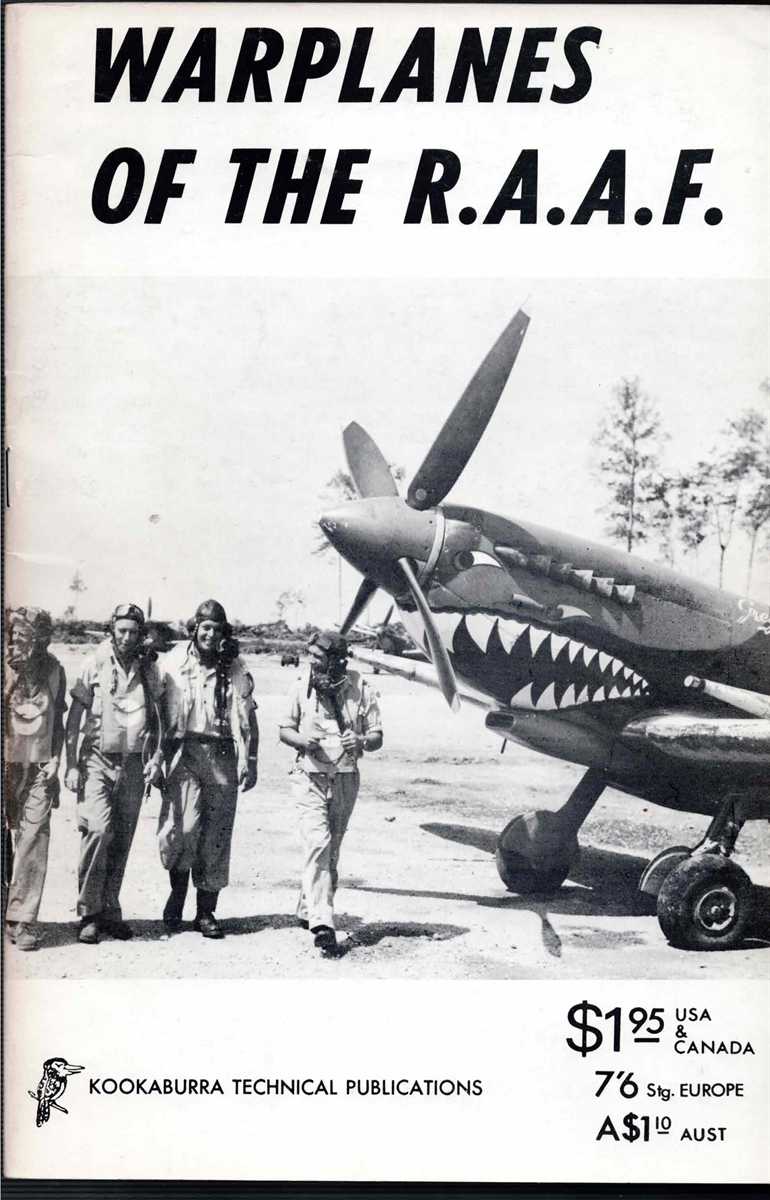 WARPLANES OF THE R.A.A.F. : FIGHTERS 1921-66
