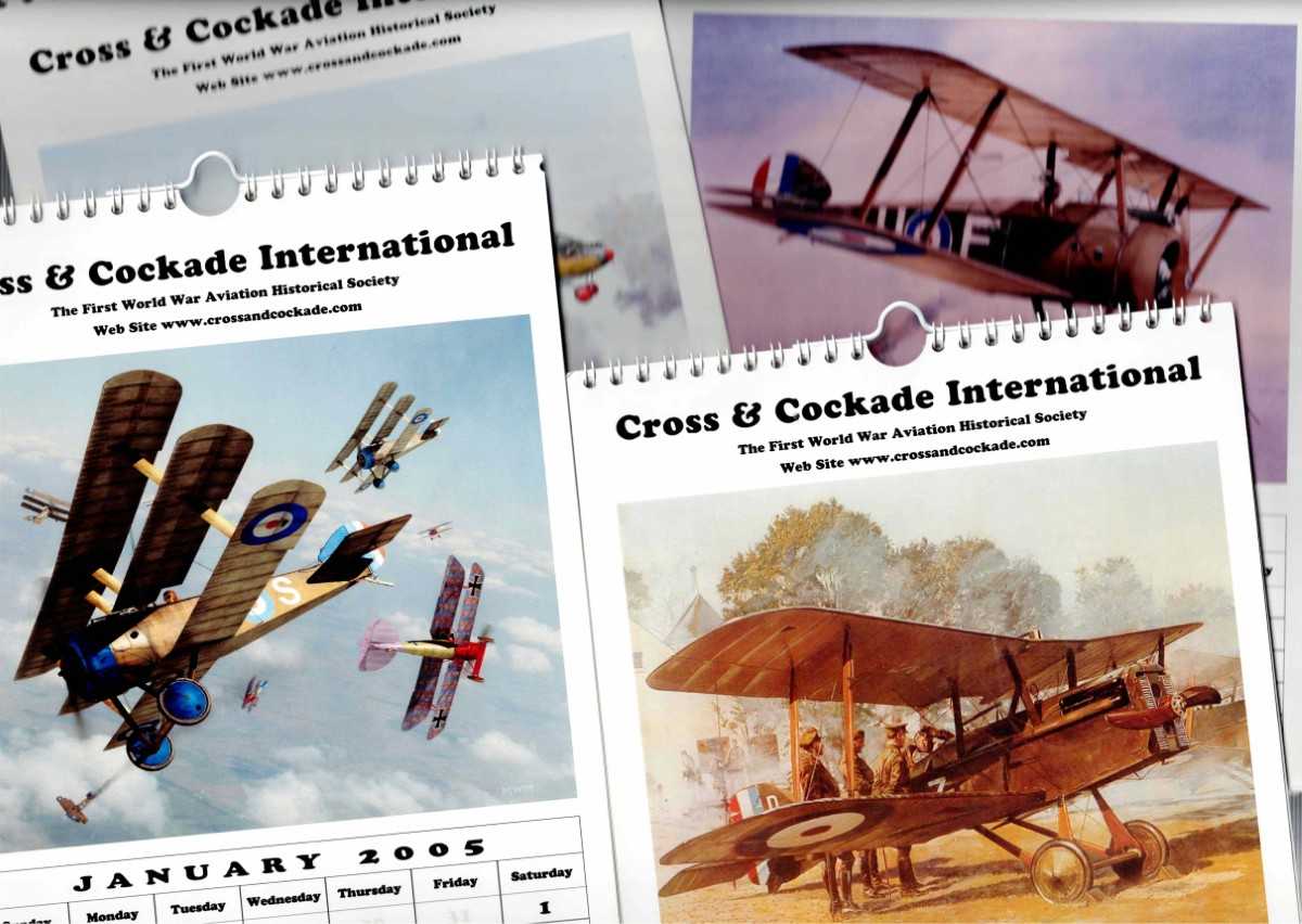 CROSS & COCKADE INTERNATIONAL (4 CALENDARS)