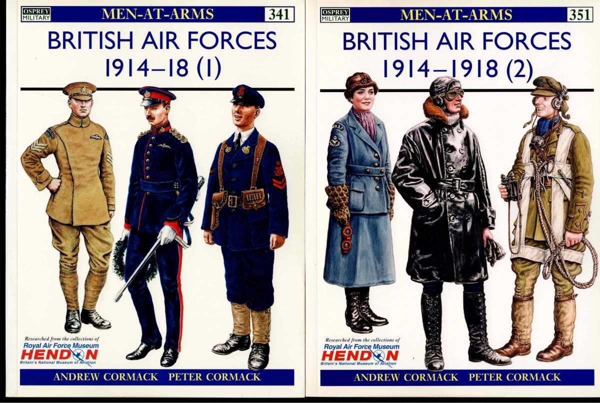 BRITISH AIR FORCES 1914-18 (1) + (2) (TWO VOLUME SET)