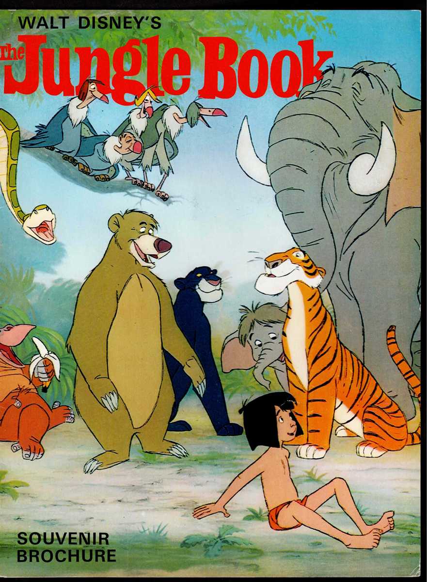 WALT DISNEY'S THE JUNGLE BOOK (SOUVENIR BROCHURE)