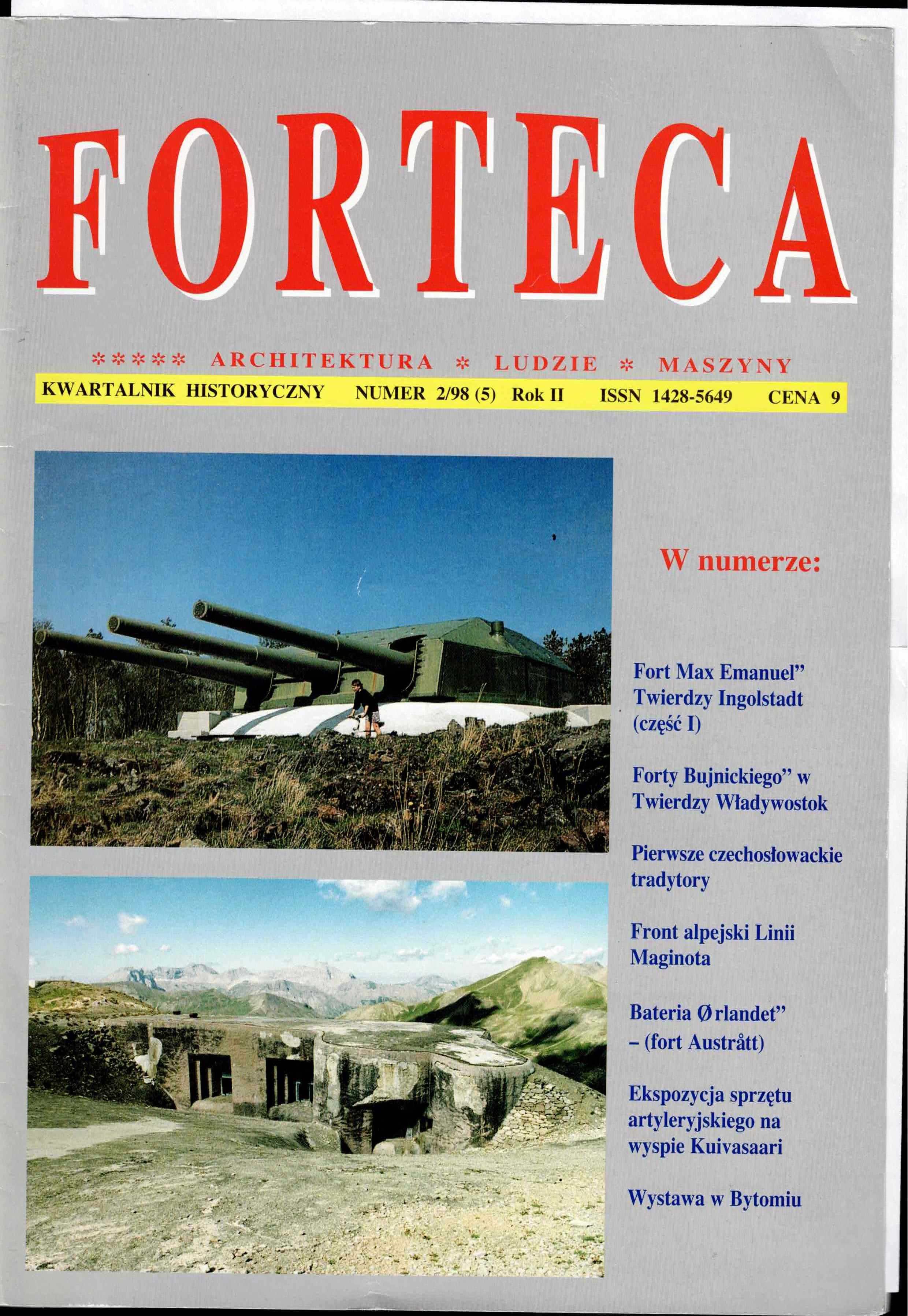 FORTECA: KWARTALNIK HISTORYCZNY ROK II, NR 2/98 (5)