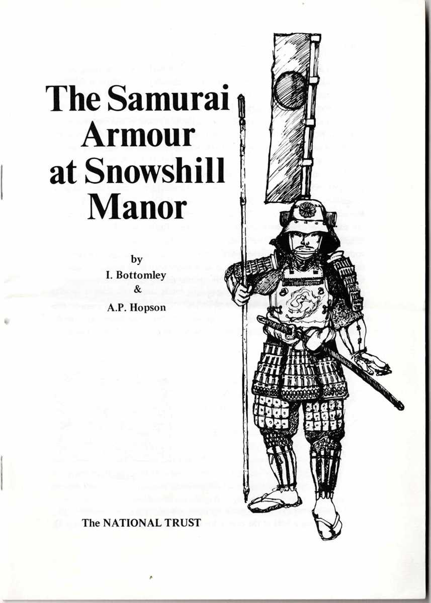 THE SAMURAI ARMOUR AT SNOWSHILL MANOR
