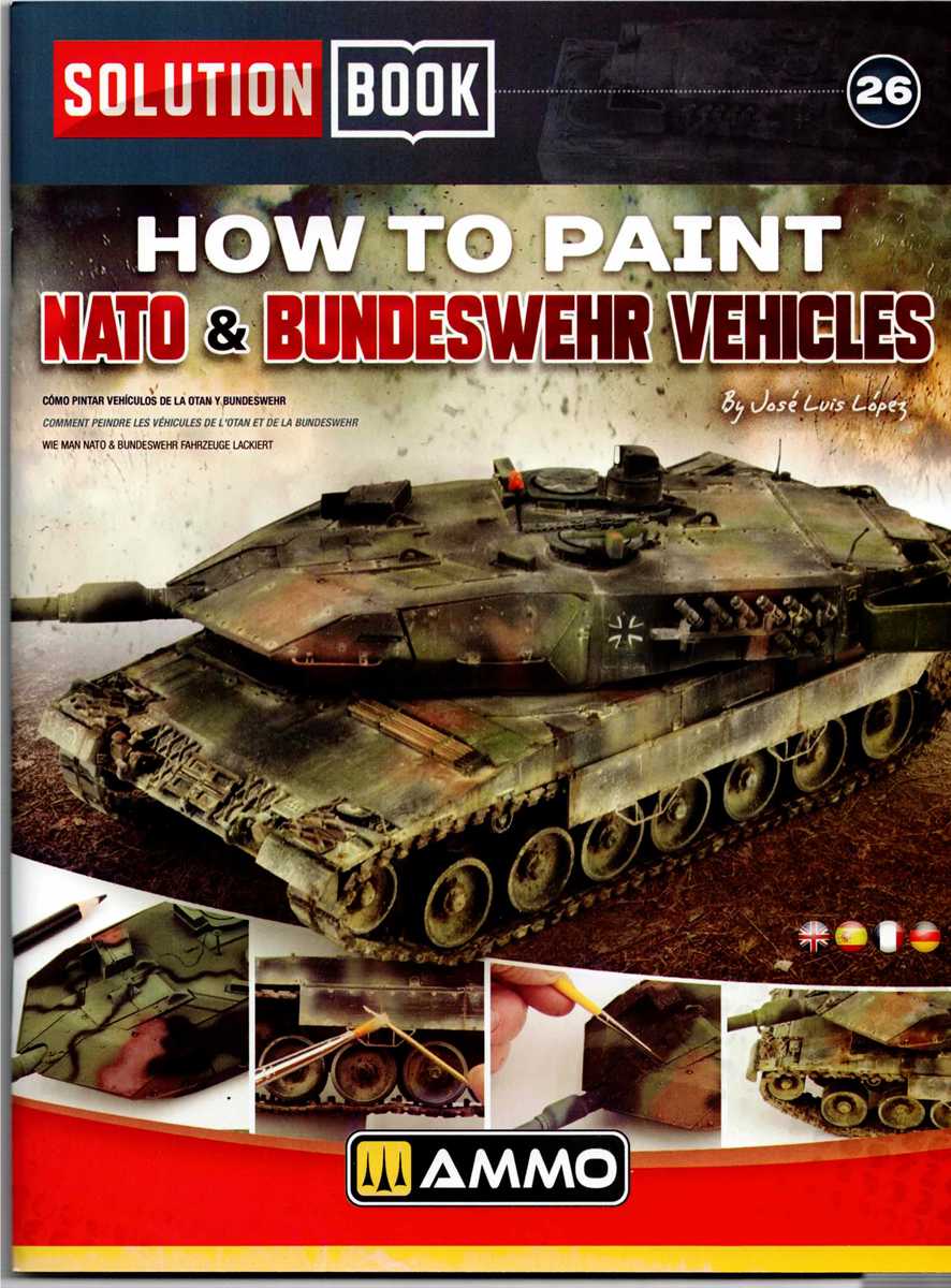 SOLUTION BOOK 26: HOW TO PAINT NATO & BUNDESWEHR VEHICLES