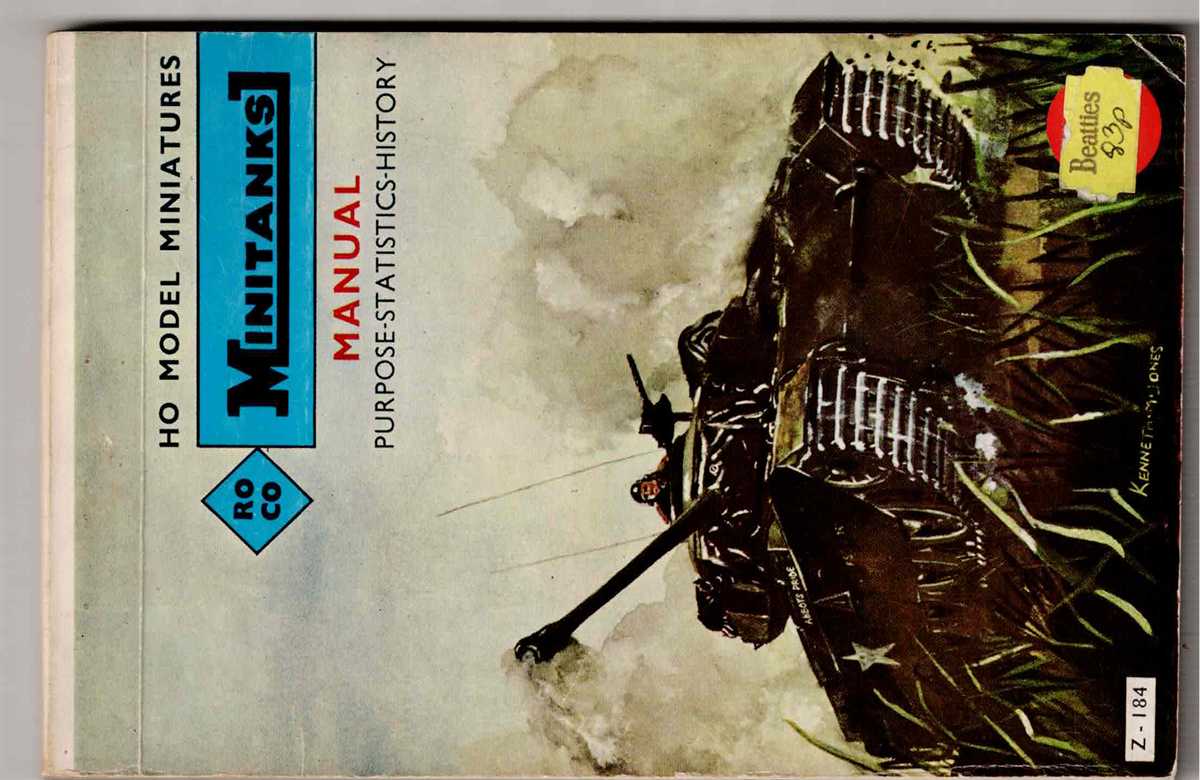 ROCO MINITANKS MANUAL : PURPOSE - STATISTICS - HISTORY
