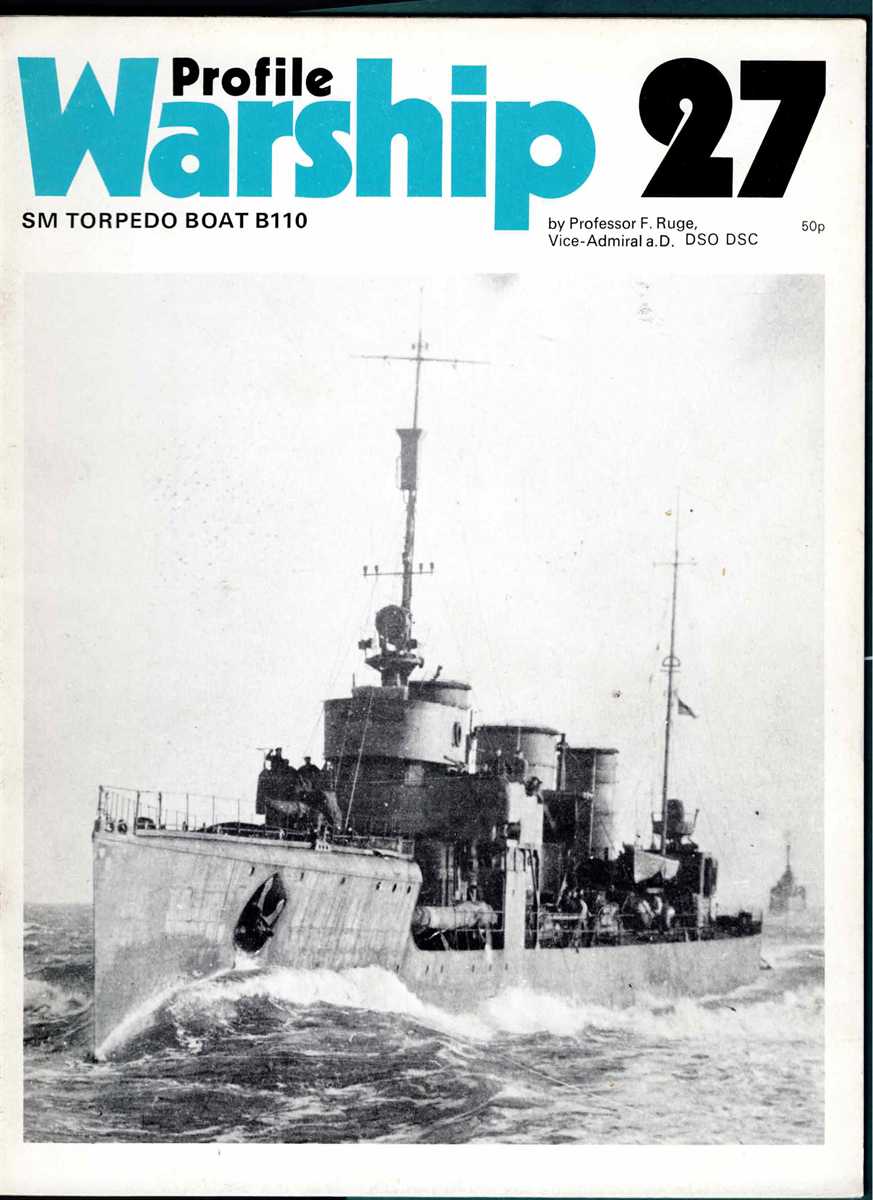 Image for PROFILE WARSHIP 27: SM TORPEDO BOAT B110 PROFILE WARSHIP 27: SM TORPEDO BOAT B110