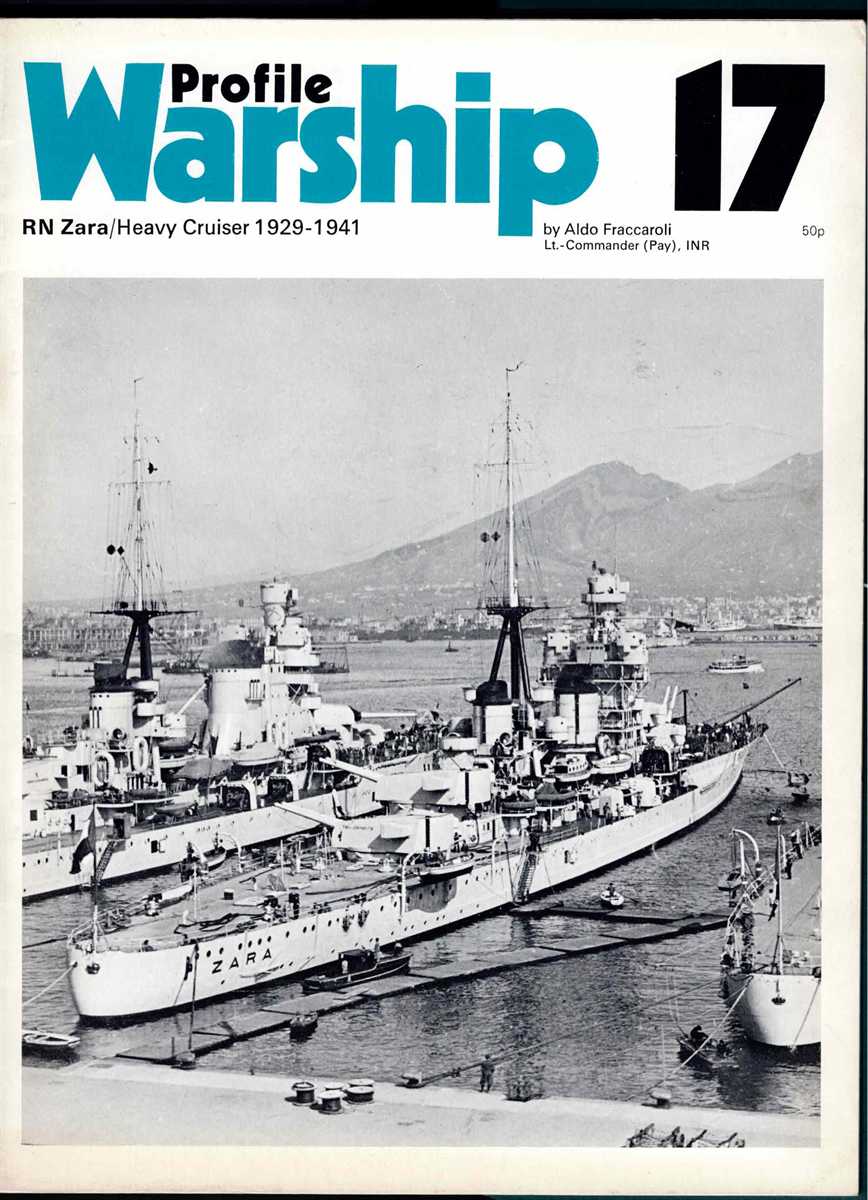 Image for PROFILE WARSHIP 17: RN ZARA / HEAVY CRUISER 1929-1941 PROFILE WARSHIP 17: RN ZARA / HEAVY CRUISER 1929-1941