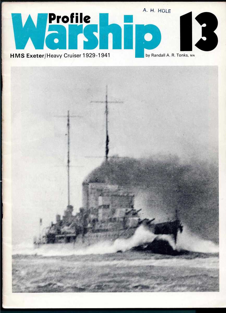 Image for PROFILE WARSHIP 13: HMS EXETER PROFILE WARSHIP 13: HMS EXETER