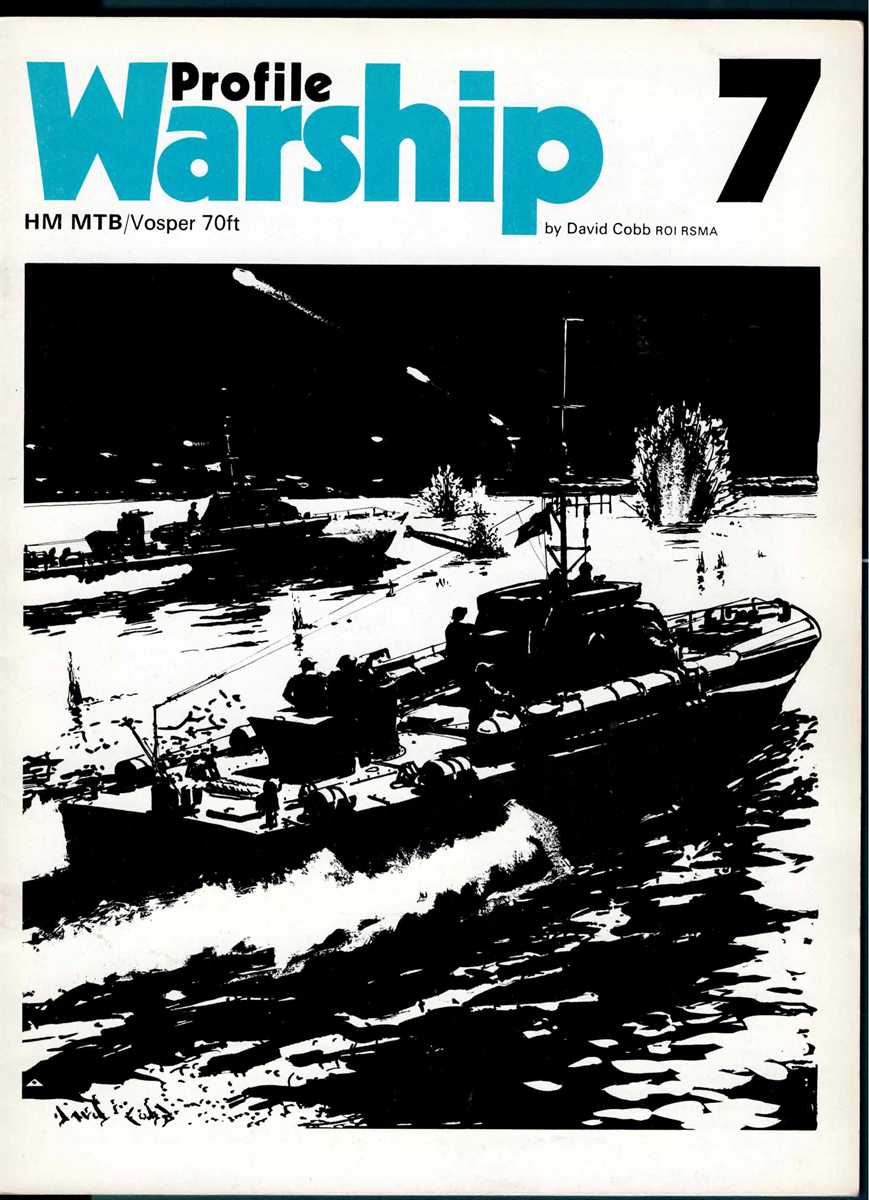 Image for PROFILE WARSHIP 7: HM MTB / VOSPER 70FT PROFILE WARSHIP 7: HM MTB / VOSPER 70FT