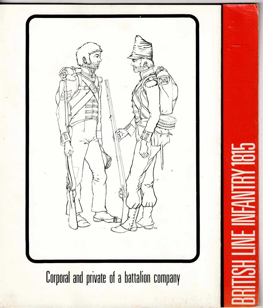 BRITISH LINE INFANTRY 1815