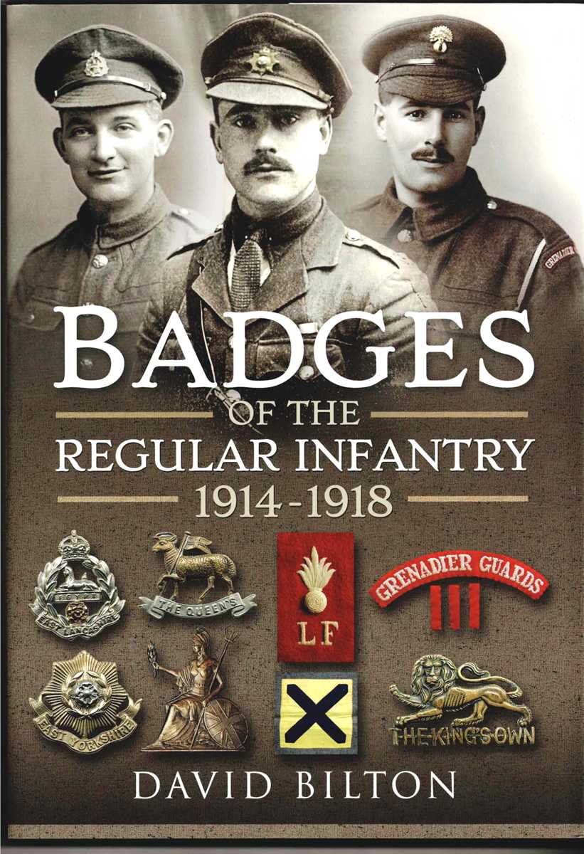 BADGES OF THE REGULAR INFANTRY, 1914-1918