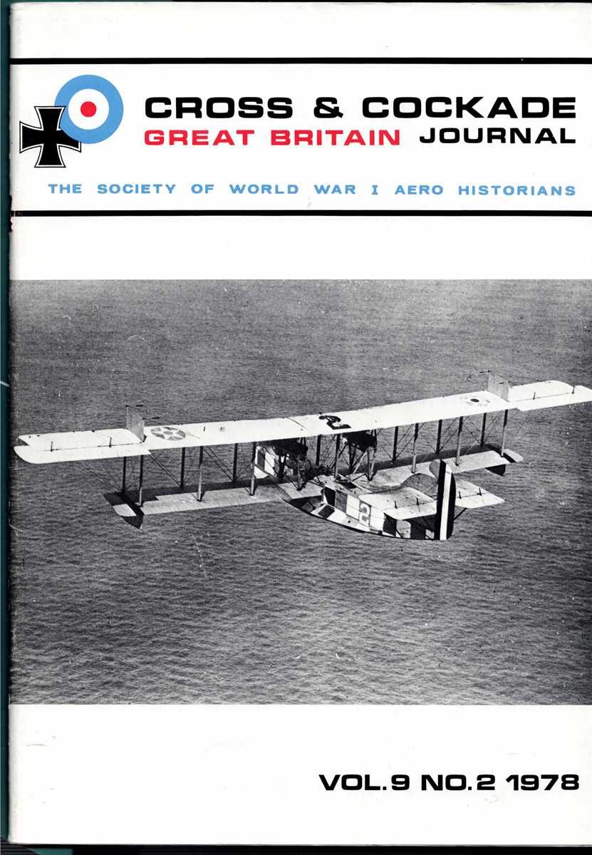 CROSS & COCKADE JOURNAL: VOLUME 9 NUMBER 2 SUMMER 1978