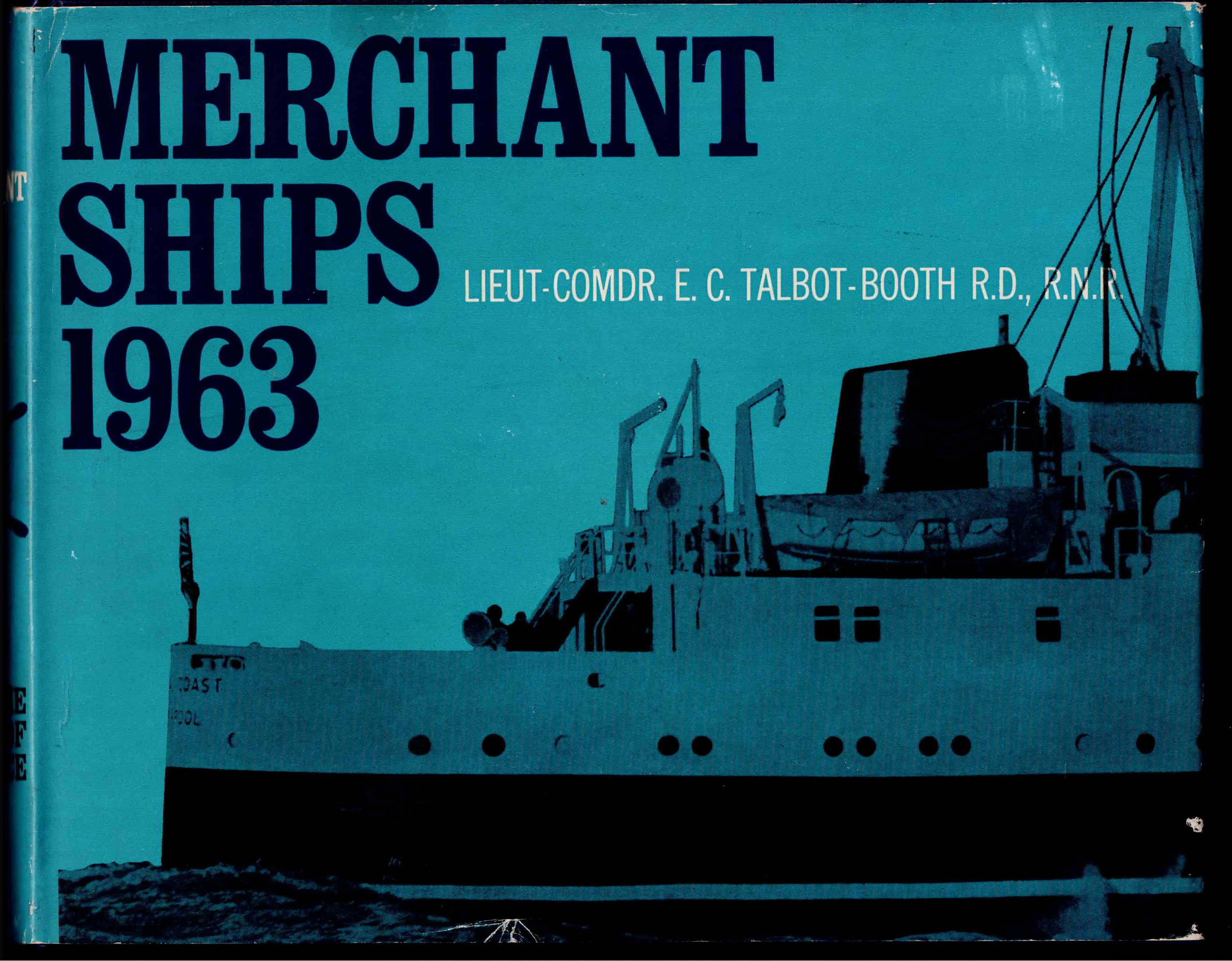 MERCHANT SHIPS 1963 EDITION
