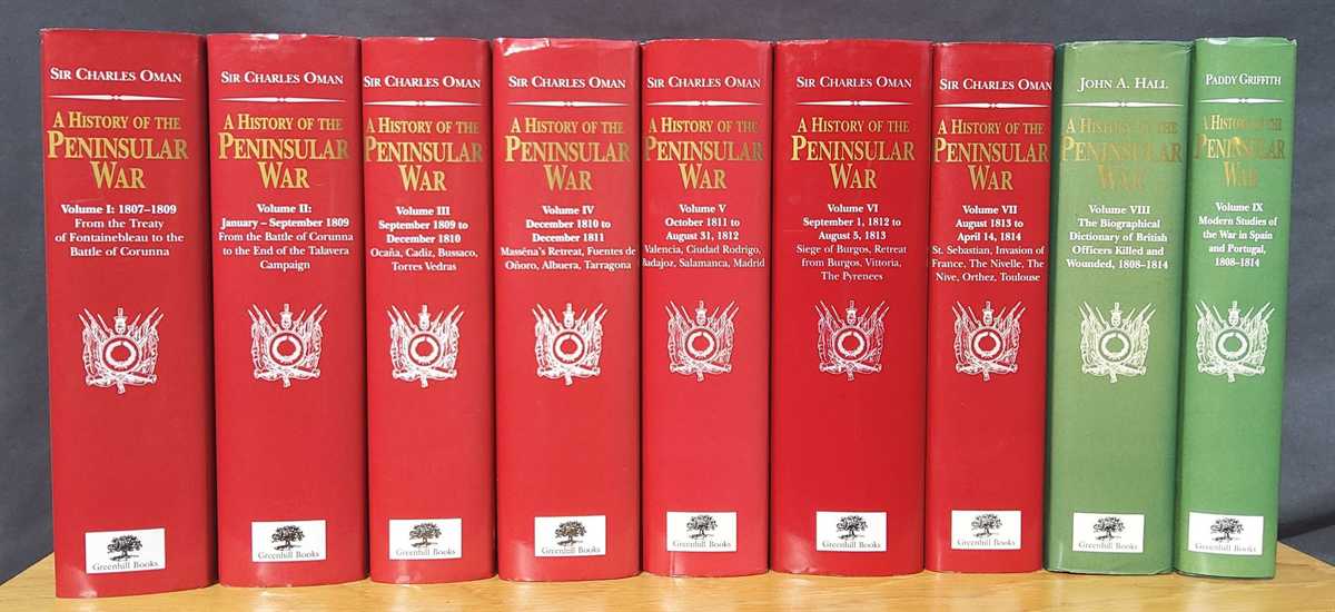 A HISTORY OF THE PENINSULAR WAR (COMPLETE NINE VOLUME SET)