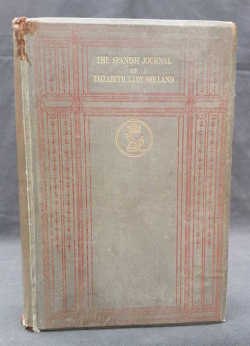 THE SPANISH JOURNAL OF ELIZABETH LADY HOLLAND