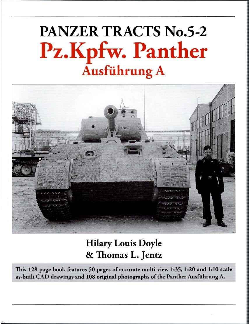 Image for PANZER TRACTS NO. 5-2 : PZ.KPFW. PANTHER AUSFUHRUNG A PANZER TRACTS NO. 5-2 : PZ.KPFW. PANTHER AUSFUHRUNG A