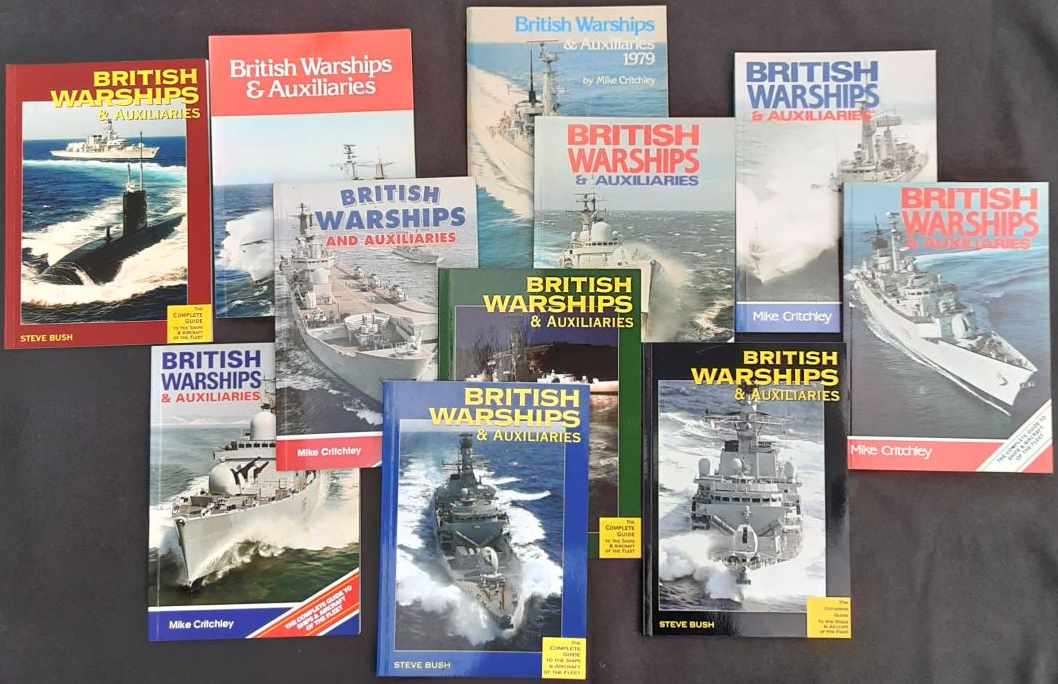 BRITISH WARSHIPS & AUXILIARIES (JOB LOT)