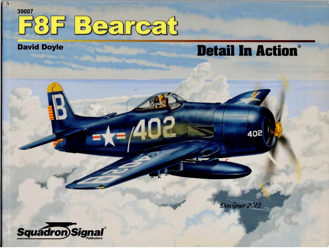 F8F BEARCAT DETAIL IN ACTION