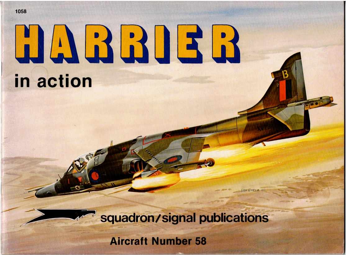 HARRIER IN ACTION