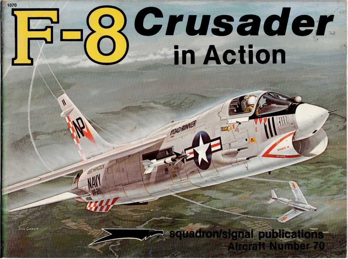 F-8 CRUSADER IN ACTION