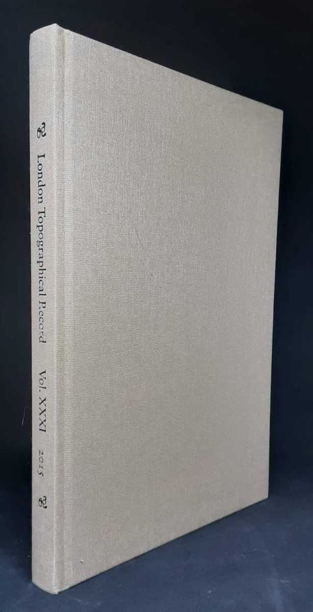 LONDON TOPOGRAPHICAL RECORD VOL.XXXI