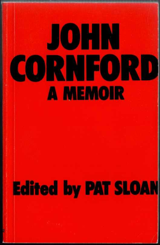 JOHN CORNFORD : A MEMOIR