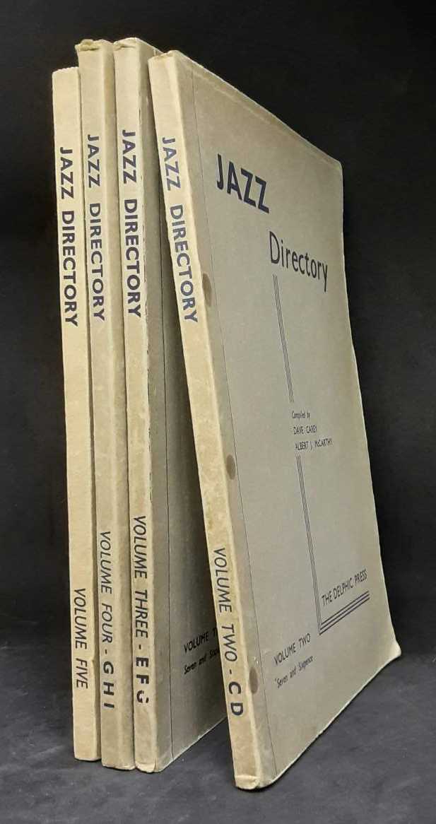 Image for THE DIRECTORY OF RECORDED JAZZ AND SWING MUSIC (INCLUDING GOSPEL AND BLUES RECORDS) (FOUR ODD VOLUMES) THE DIRECTORY OF RECORDED JAZZ AND SWING MUSIC (INCLUDING GOSPEL AND BLUES RECORDS) (FOUR ODD VOLUMES)