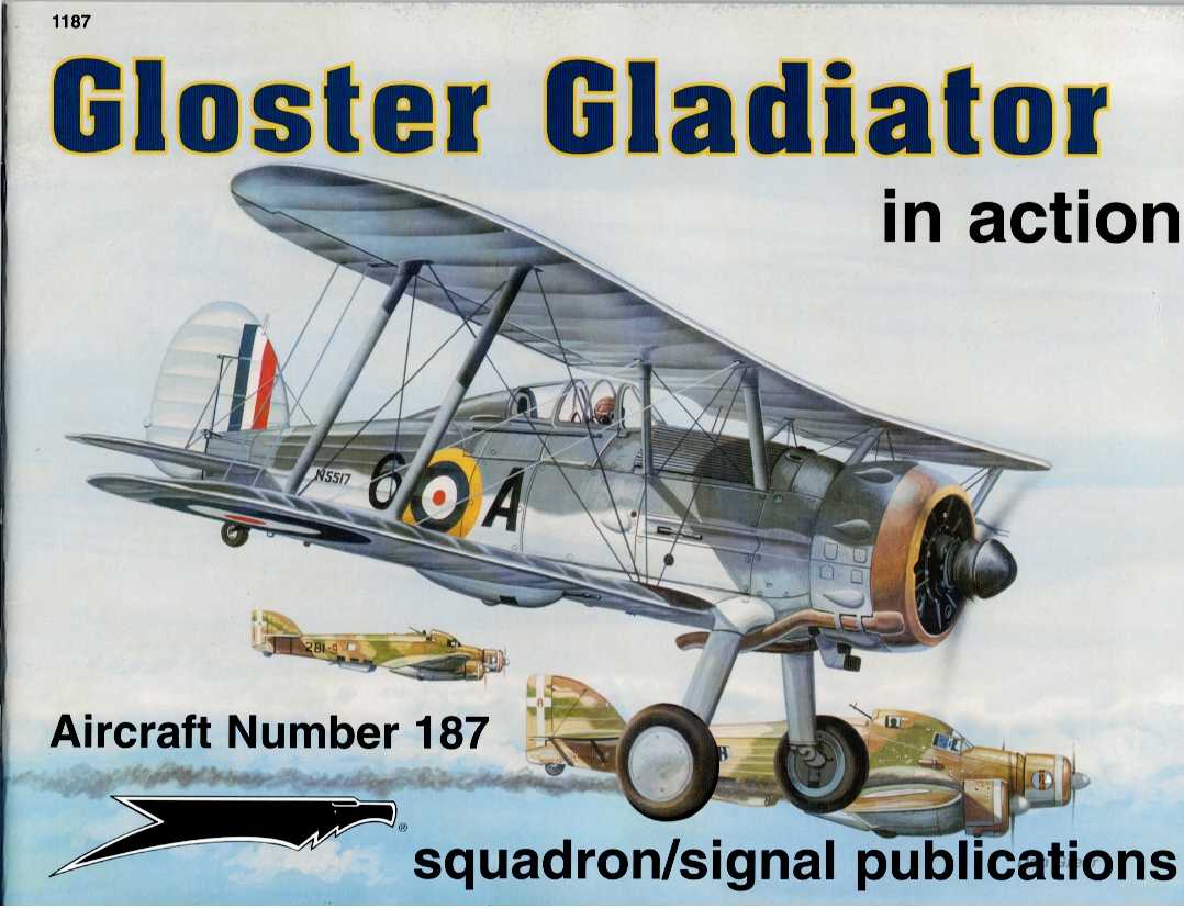 Image for GLOSTER GLADIATOR IN ACTION GLOSTER GLADIATOR IN ACTION