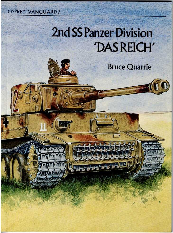 Image for OSPREY VANGUARD 7: 2ND SS PANZER DIVISION 'DAS REICH' OSPREY VANGUARD 7: 2ND SS PANZER DIVISION 'DAS REICH'
