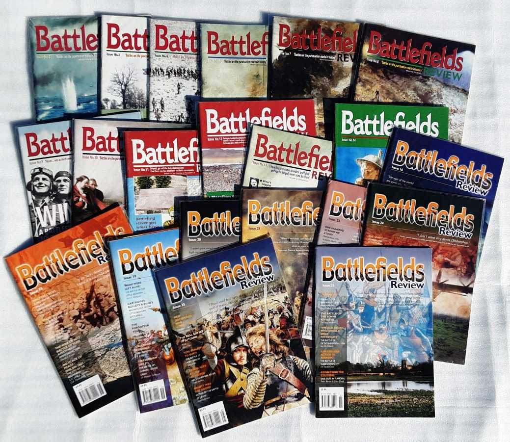 BATTLEFIELDS REVIEW (JOB LOT OF 21 ISSUES)