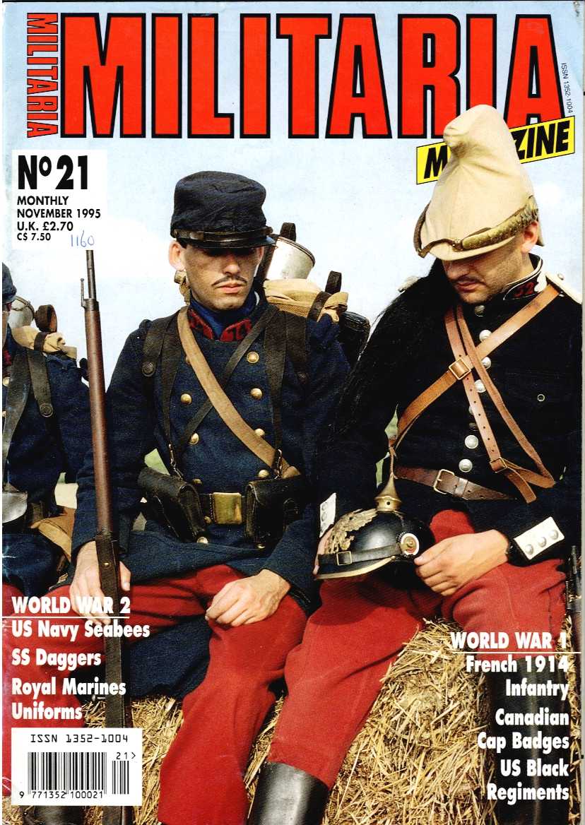 Image for MILITARIA MAGAZINE NO 21 : NOVEMBER 1995 MILITARIA MAGAZINE NO 21 : NOVEMBER 1995