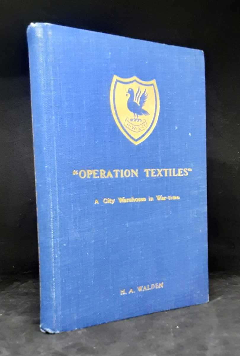 Image for OPERATION TEXTILES : A CITY WAREHOUSE IN WARTIME OPERATION TEXTILES : A CITY WAREHOUSE IN WARTIME