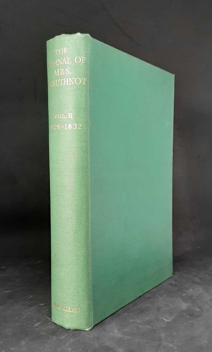 Image for THE JOURNAL OF MRS ARBUTHNOT, 1820-1832 : VOLUME II: JANUARY 1826 TO JANUARY 1832 THE JOURNAL OF MRS ARBUTHNOT, 1820-1832 : VOLUME II: JANUARY 1826 TO JANUARY 1832
