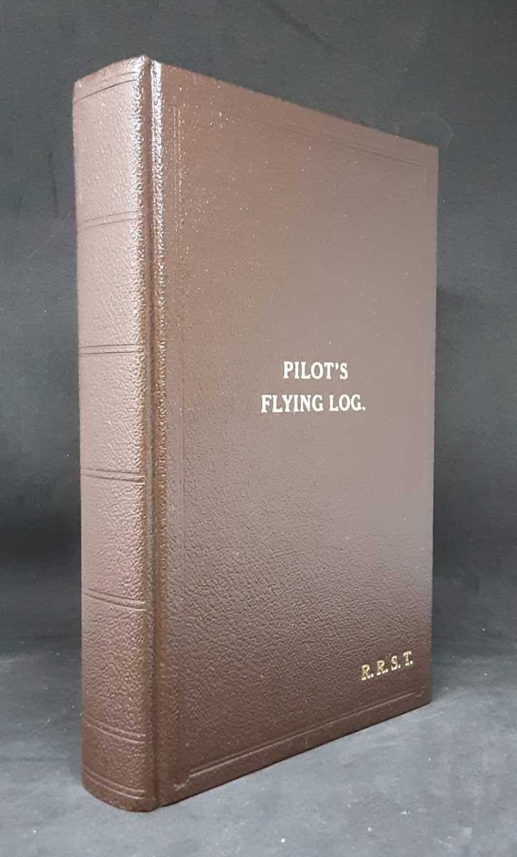 WING COMMANDER ROBERT STANFORD TUCK FLYING LOG BOOK